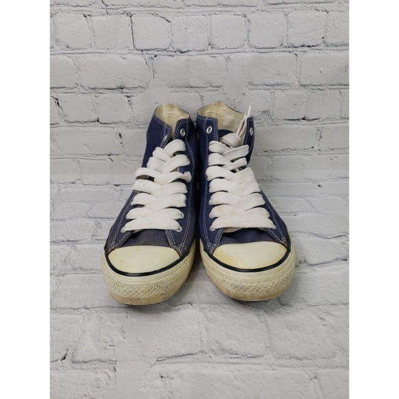 Converse Chuck Taylor All Star High Top Sneakers Men's Sz 12. Women's Sz 14 Blue - Picture 2 of 13
